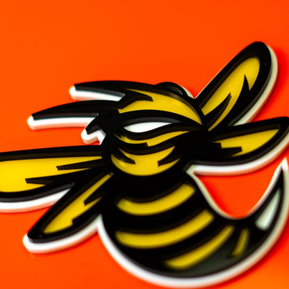 Yellowjacket Icon Badge - Tape Mount - Atomic Car Concepts